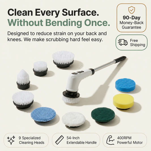 EasySpin™ 9-in-1 Full Home Cleaning Scrubber